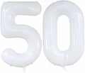 Number 50 Balloons for 50th Birthday Party Decorations, 42 Inch Jumbo Foil by GOER