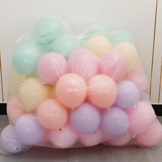 Mikikit 10pcs Large Capacity Balloon Storage Bag Made of Sturdy Plastic - Image 6