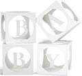 RYDDOY Baby Boxes with Letters for Baby Shower, Baby Shower Decorations Blocks by RYDDOY