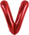 TONIFUL 40 Inch Large Bright Red Letter Balloons A-Z, Giant Jumbo Helium Foil by TONIFUL