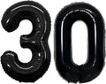 Number 30 Balloons for 30th Birthday Party Decorations, 42 Inch Jumbo Foil by GOER