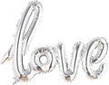 Giant multicolor Love Letter Foil Balloons Champagne Love Balloon, Wedding by REIANS