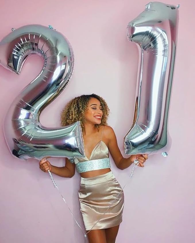 16 Balloon Numbers 40Inch for 16th Year Old Birthday Decorations, Inflation - Image 4