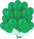 PartyWoo Pearl Emerald Balloons 50pcs Hunter Forest Green Color | 12 Inch by PartyWoo
