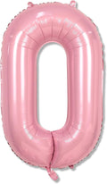 40 Inch Pearl Pink Large Letter Balloons by Lingqiang