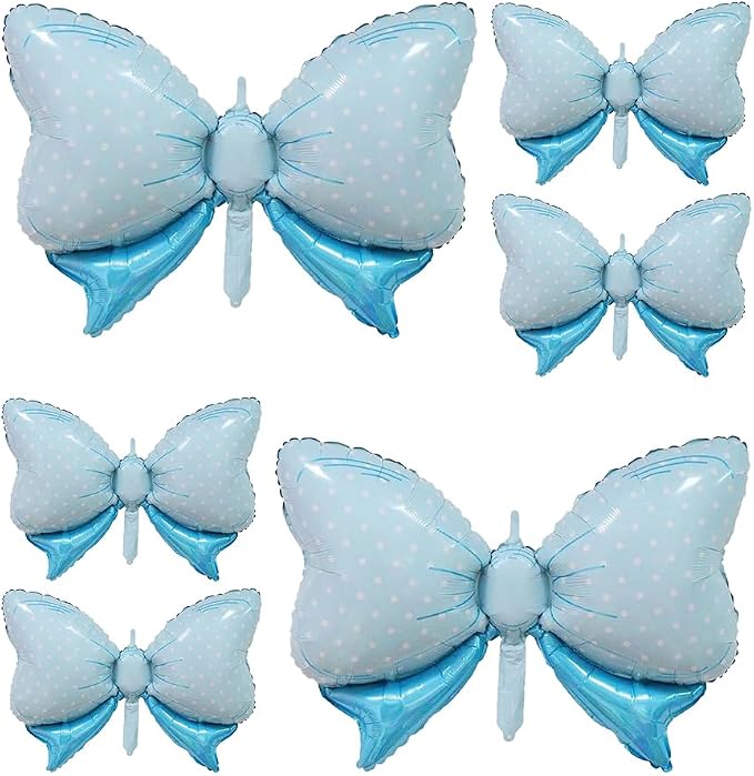 4pcs Jumbo Oversized Ribbon Balloons Coquette Bow Balloons Bow Party Coquette by Unknown