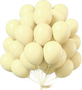 PartyWoo Pastel Yellow Balloons 100pcs Light Pale Yellow Color | Balloons by PartyWoo