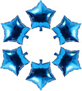 24 Pcs 18" Blue Star Balloons Foil Balloons Mylar Balloon by Unknown