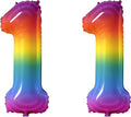 Number 11 Balloons for 11th Birthday Party Decorations, 0-100 Large No.11 by Joycard
