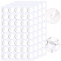 JANYUN 140 Pcs Clear Sticky Tack Dots, 25 mm Putty Clear Tape by JANYUN