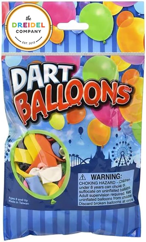 The Dreidel Company 144 Pcs Balloon Dart Games - Image 3
