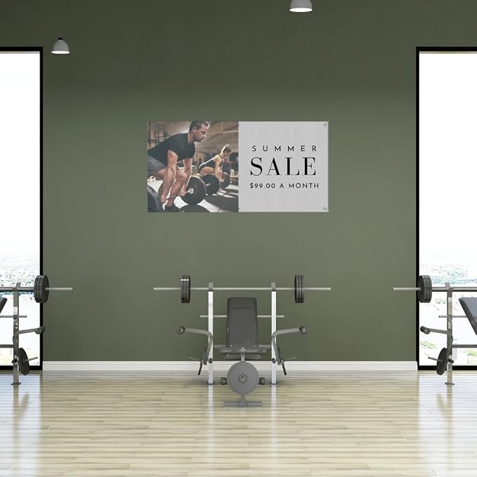 Custom 3x8 Indoor or Outdoor Heavy Duty Vinyl Banner - Image 4