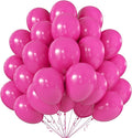 10 Inch Hot Pink Balloons by KALOR