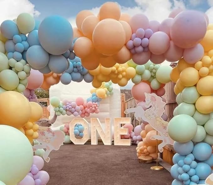 12 Inch Pastel Blue Balloons, Baby Shower, Graduate Party Decorations - Image 7