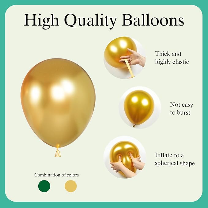 Green Balloons Arch Kit - Image 3