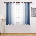 DWCN Ombre Short Sheer Curtains by DWCN