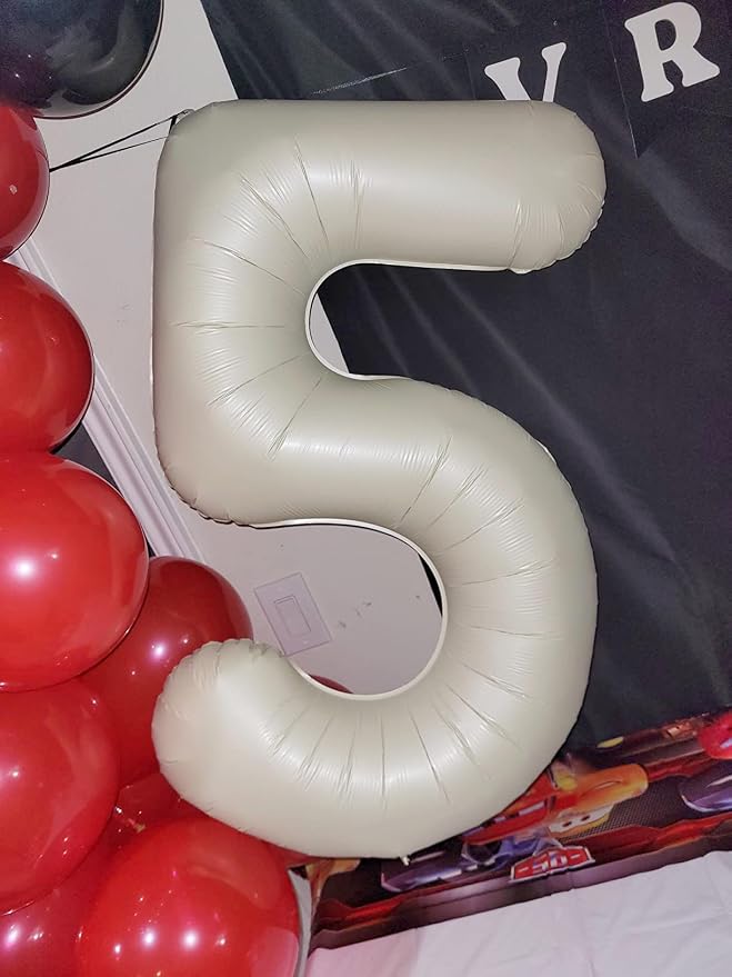 40 Inch Number Balloons for Birthday Party Decorations | 40In Eye-Catching - Image 5
