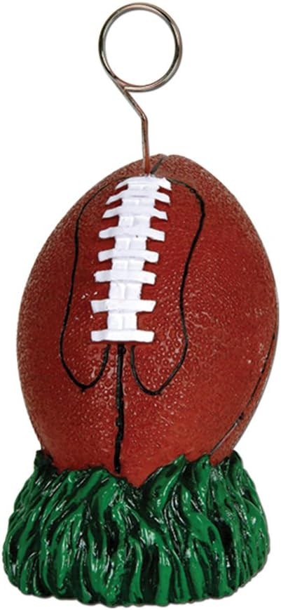 Football Photo/Balloon Holder Party Accessory by Beistle