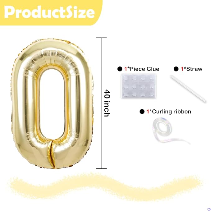 Light Gold 83 38 Balloon Numbers, 40 Inch Large 73th 37th Birthday Balloons - Image 2