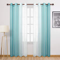 DWCN Ombre Sheer Curtains by DWCN