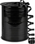 500 Yards Curling Ribbon, 1/5 Inch Shiny Black Ribbon, Balloon String, Party by Unknown