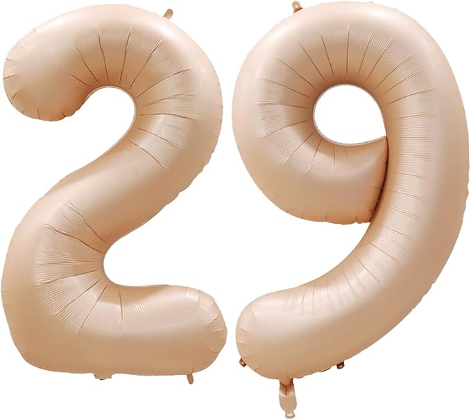 Number 29 Balloons for 29th Birthday Party Decorations, 42 Inch Jumbo Foil - Image 2