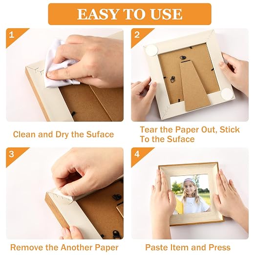 JANYUN 140 Pcs Clear Sticky Tack Dots, 25 mm Putty Clear Tape - Image 4