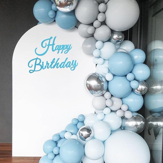TONIFUL Happy Birthday Sign for Backdrop - Image 6