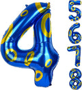 40 Inch Large Vibrant Foil Balloons by AXBMM