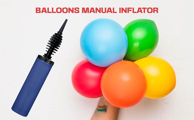 Balloon Pump, Inflator for Balloons, Toy Blower, Foil and Confetti Professional - Image 3