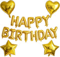 Gold Birthday Decorations by WEIKA