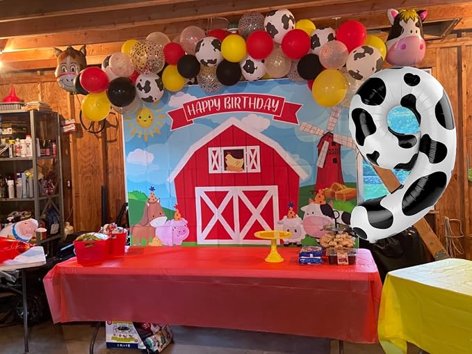 Cow Print 3 Balloon - Image 3