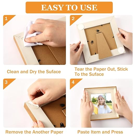 JANYUN 560 Pcs Sticky Dots, 20 mm Square Putty Clear Double Sided Tape | Glue - Image 5