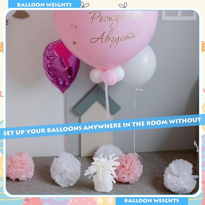 Balloon Weights Holographic Metallic Anchor Balloon Holder - Image 4
