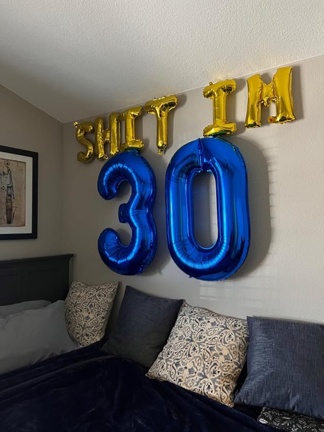 40 Inch Number 0 Balloon, Inflation Straw & Self-Sealing, Leak-Proof Aluminum - Image 3
