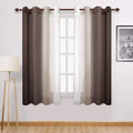 DWCN Ombre Sheer Curtains by DWCN