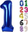 1 Balloon - Night Blue Birthday Number Balloons, 40 Inch Party Decorations | by ALPHADELTAPI
