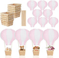 Meooeck 8 Sets Hot Air Balloon Tables Centerpieces, 11.8'' Paper Lantern Party by Meooeck