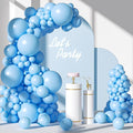 FOTIOMRG 110pcs Light Blue Balloon Garland Arch Kit, 18 12 10 5 inch Light Blue by FOTIOMRG