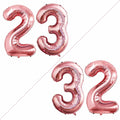Number 23 Balloons for 23rd Birthday Party Decorations, 42 Inch Jumbo Foil by GOER