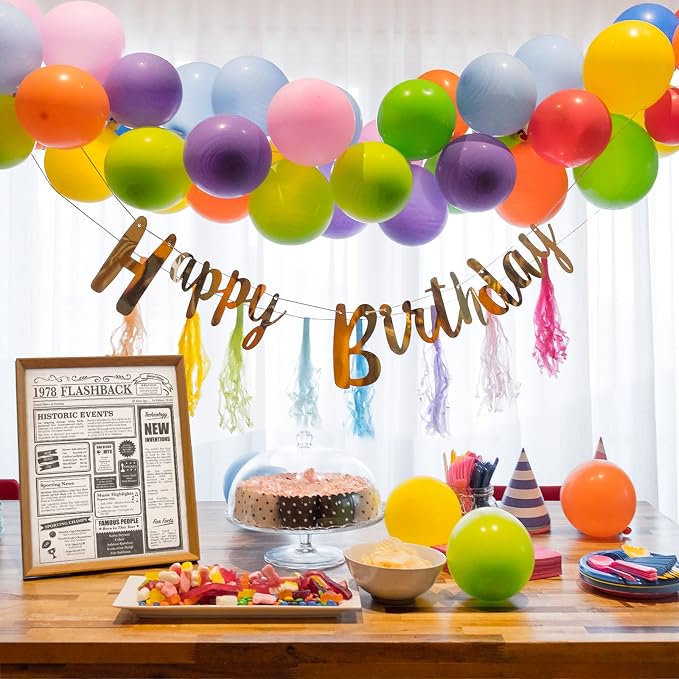 CANREVEL 129pcs Rainbow Balloon Arch Kit 18 12 10 5 Inch, Colorful Balloons - Image 4