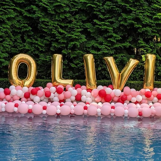 Gold Letter Balloons 40 Inch Large Letter Y Balloon Aluminum | Foil Mylar Big - Image 6