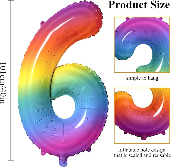 Number 26 Balloons for 26th Birthday Party Decorations, 0-100 Large No.26 - Image 2