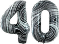 Number 40 Balloons for 40th Birthday Party Decorations, 42 Inch Jumbo Foil by GOER