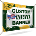 Custom Vinyl Banner 10'x15'- Personalized Customized Full Color by TFEN