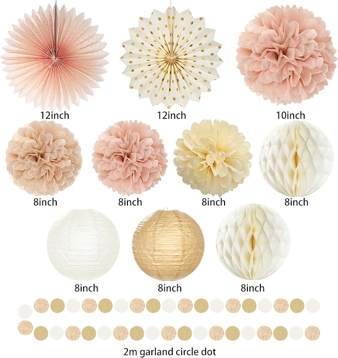 Roetyce Retirement Party Decorations Women Men, Blush Pink Happy Retirement | - Image 8