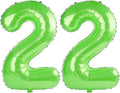 40 Inch Number 22 Balloons for 22nd Birthday Party Decorations, 0-100 Fruit by FOBELEC