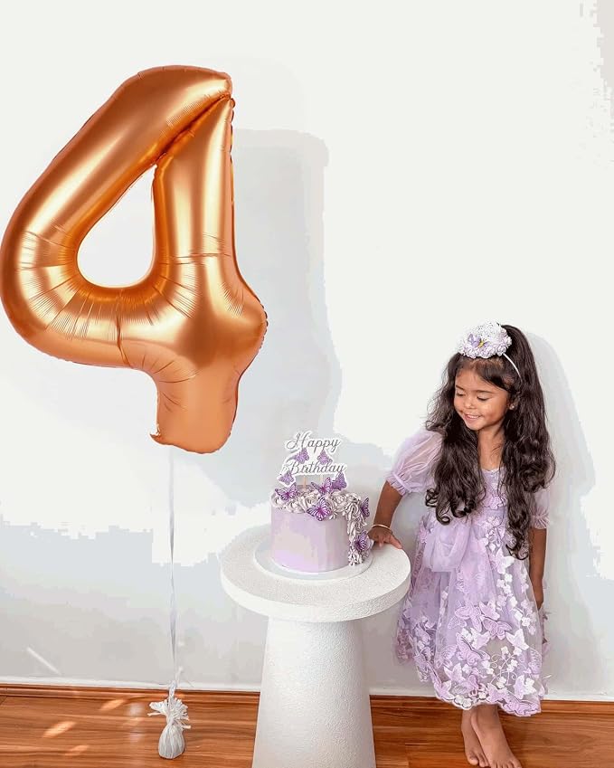 Orange Number 9 Balloon 40 Inch, 9th Birthday Party Decorations Men Women | - Image 7