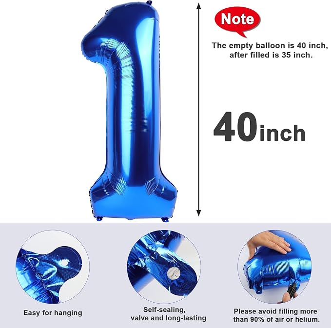 Number 15 Balloons 40 Inch for 15 51 Birthday Party Decorations, - Image 5