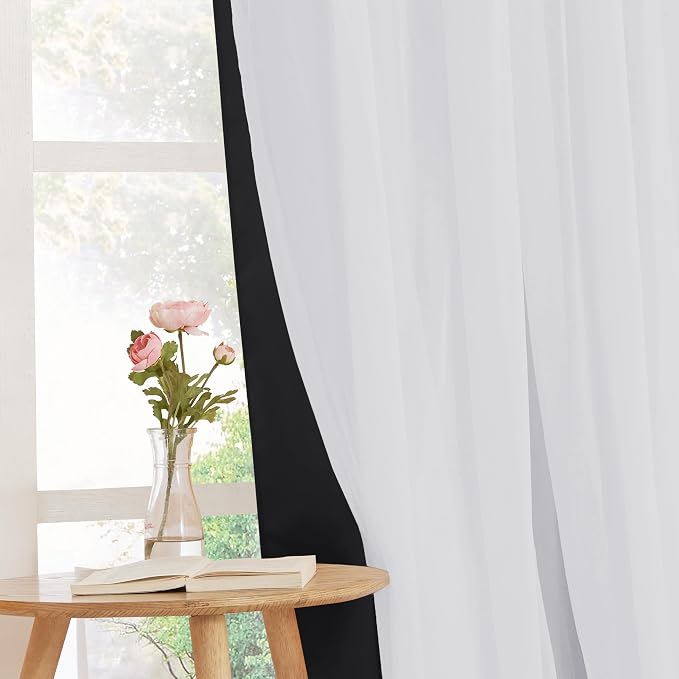 PONY DANCE Black Out Curtains, 52 x 95 inch - Image 5